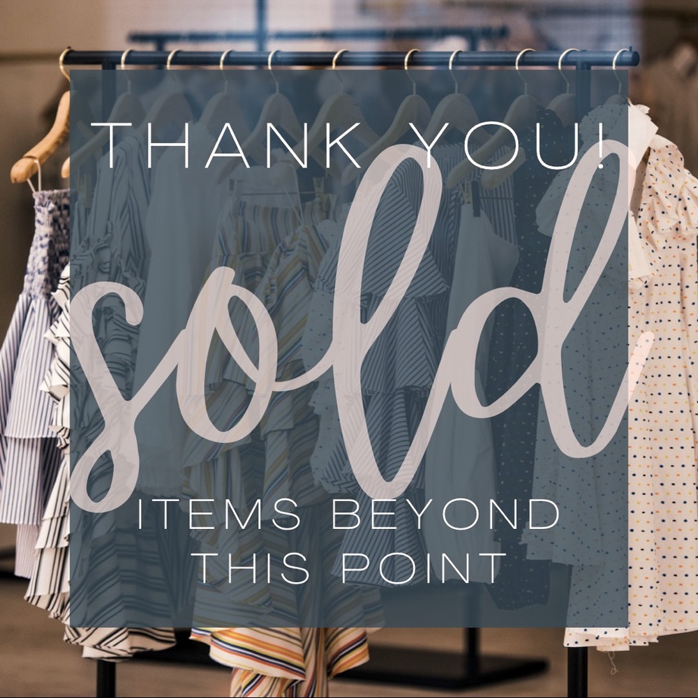 Thank you for supporting my small closet!